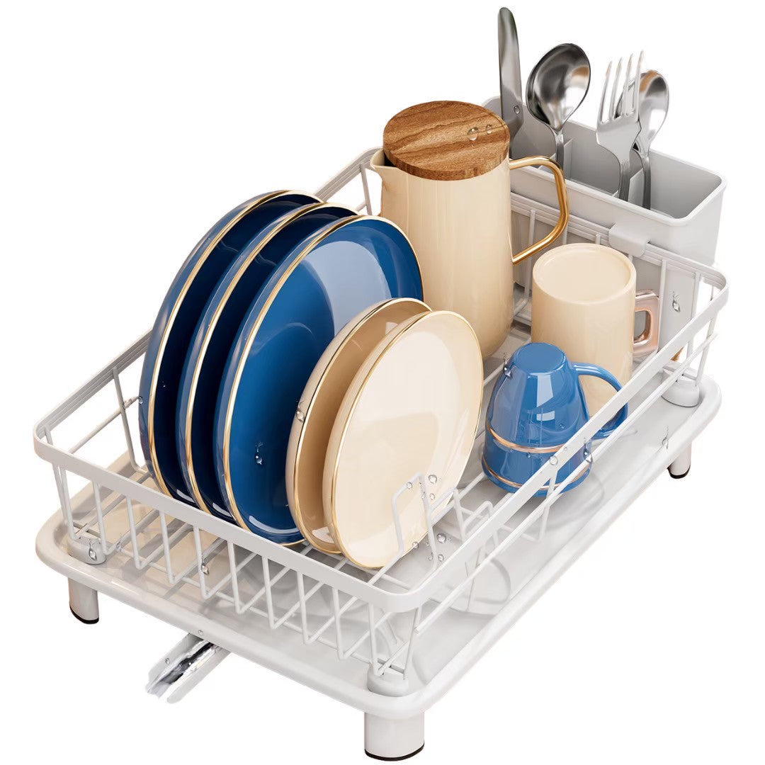 【コンパクトなのにしっかり大容量】Dryvio – 脚付き水切りラックでシンク上を有効活用