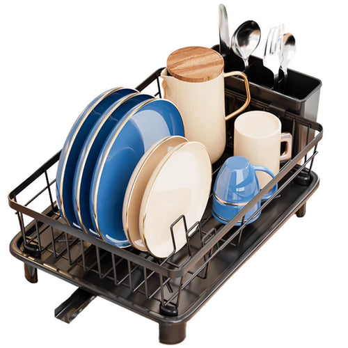 【コンパクトなのにしっかり大容量】Dryvio – 脚付き水切りラックでシンク上を有効活用