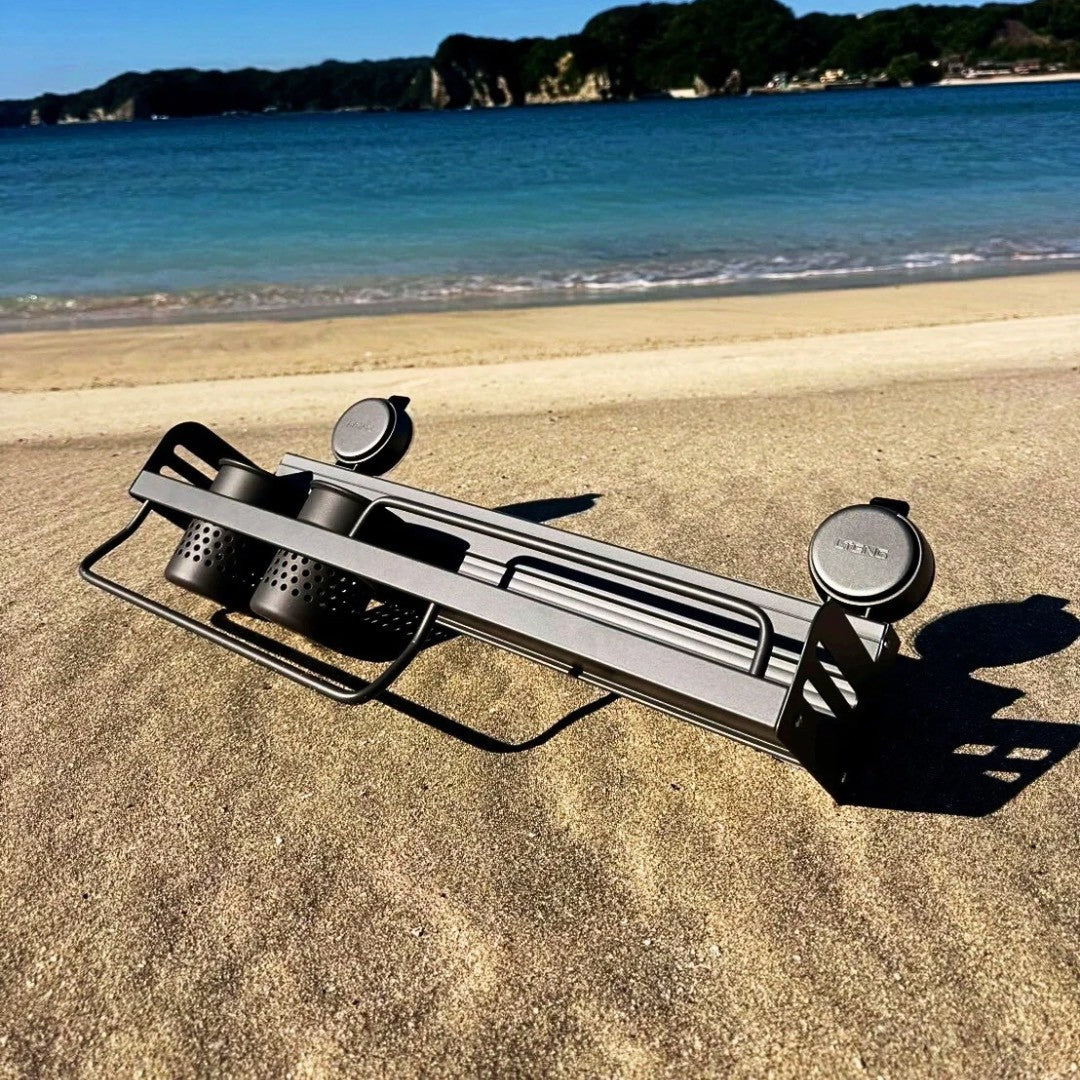 【壁面を活かして、浮かせて整う】Storgaia – 吸盤式ステンレスラック 水切り×整理収納を、スマートに両立